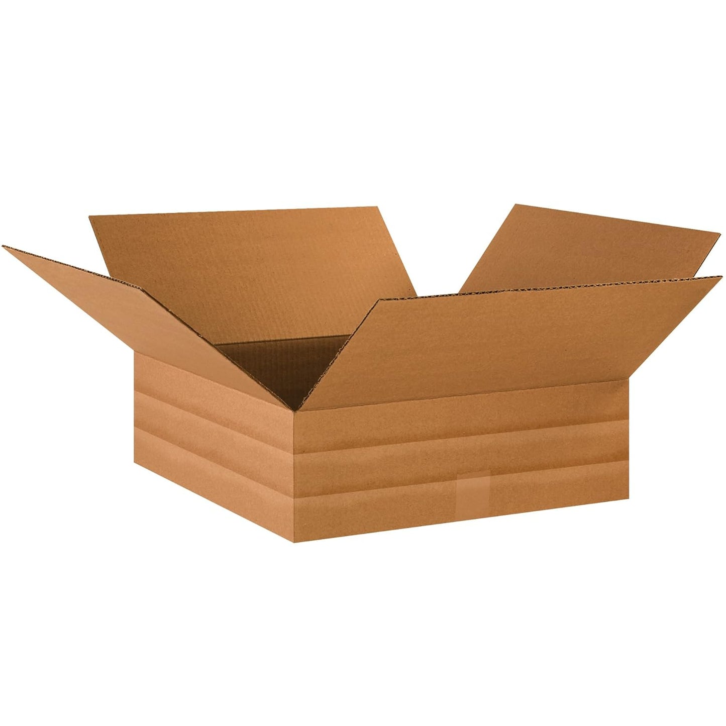 Multi-Depth Corrugated Cardboard Boxes for Shipping and Moving