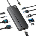 Selore Docking Station for MacBook Pro Air - Dual HDMI 10-in-1