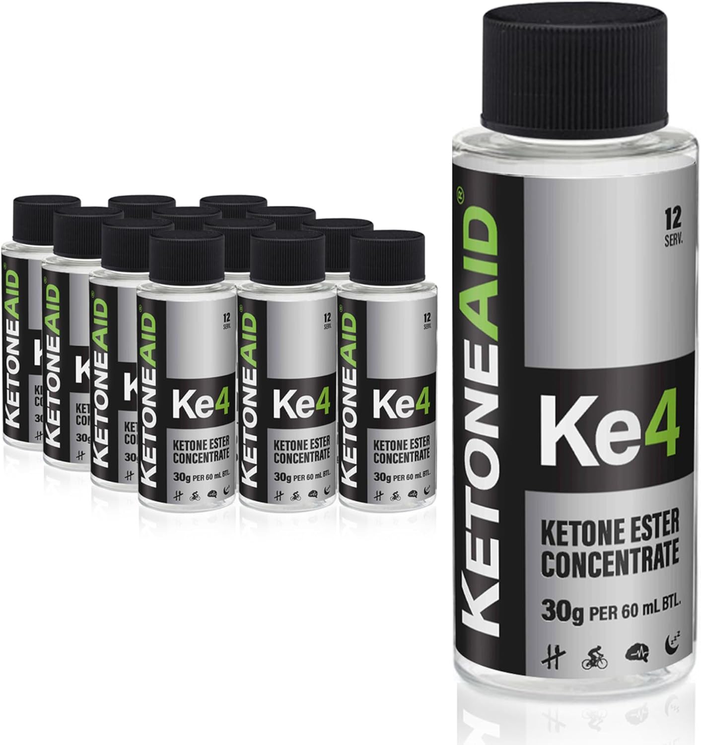 KetoneAid Ke4 Ketone Ester Concentrate for Clean Energy Boost