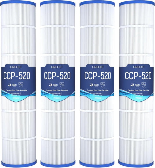 4-Pack CCP520 Pool Filter Cartridges for Clean & Clear Plus 520