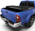 oEdRo Soft Tri-fold Truck Bed Tonneau Cover for 2005-2015 Toyota