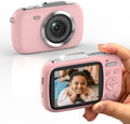 Digital Camera Kids 4K Video 64MP Compact Point and Shoot - Mini