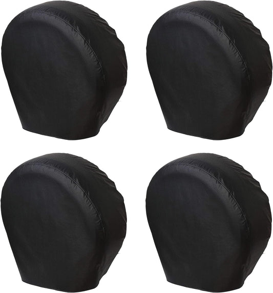 RV Tire Covers 4 Pack for 33-35 in Wheels, Waterproof & Durable
