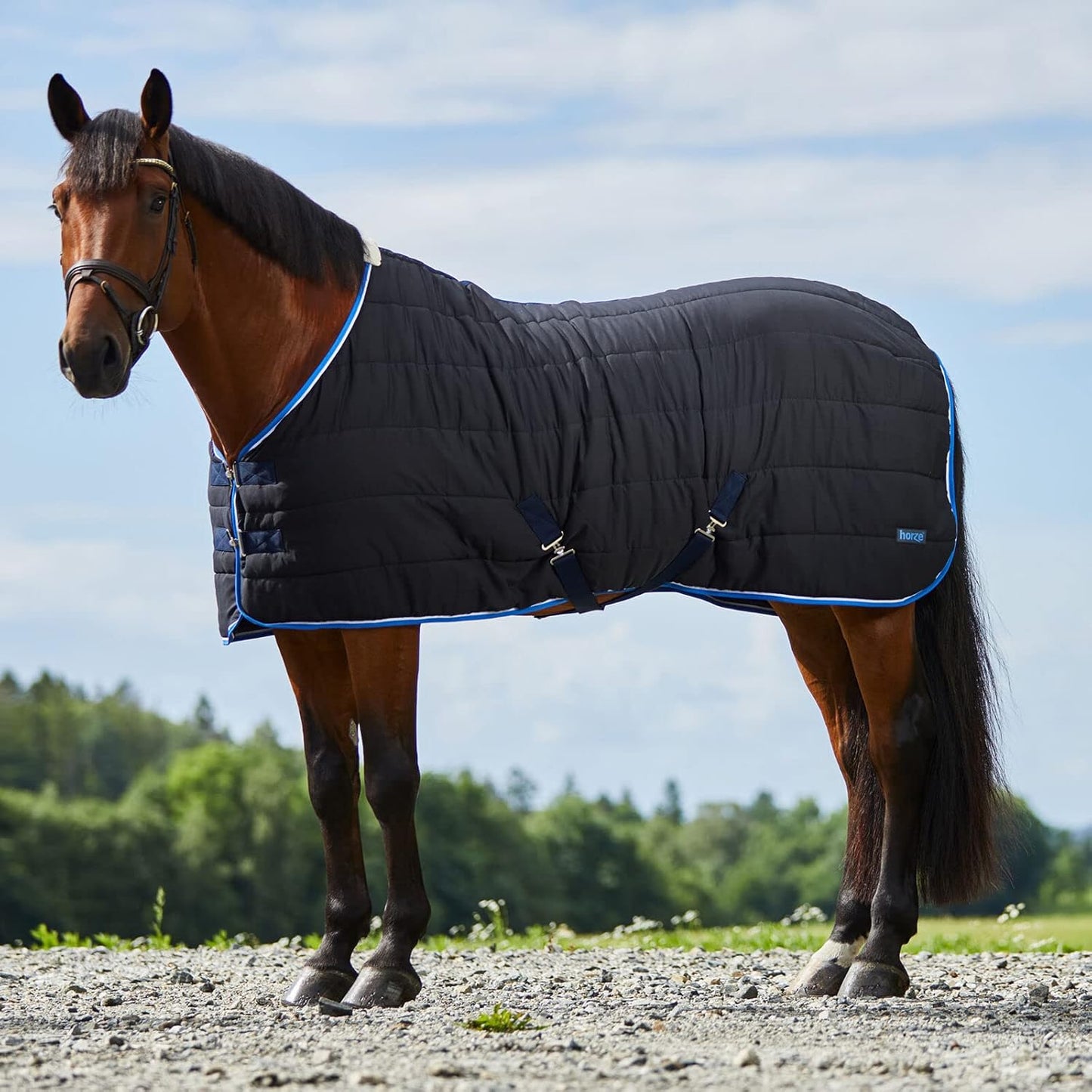 HORZE Glasgow Anti-Slip Stable Horse Blanket for Comfort