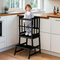 Kitchen Step Stool for Toddlers Stable A-Frame Standing Tower