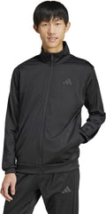 adidas Men's 3-Stripes Tricot Track Top - Classic Comfort Fit Jackets