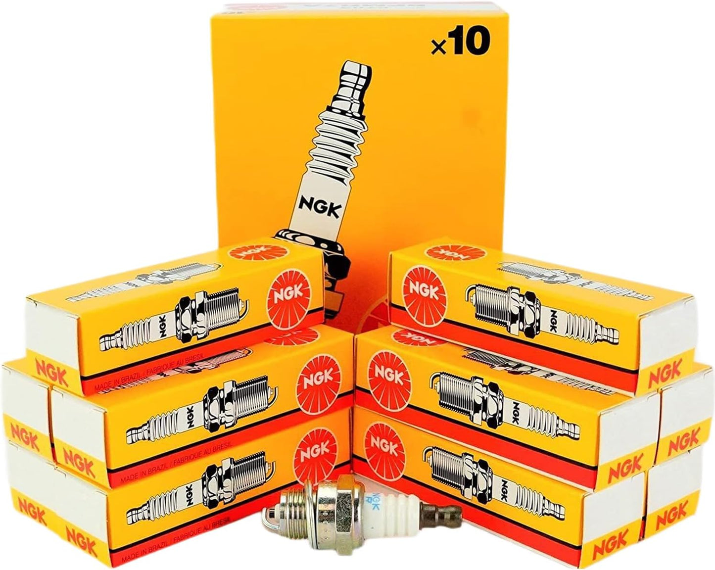 NGK BR7EF V-Power Spark Plug Pack for Enhanced Performance