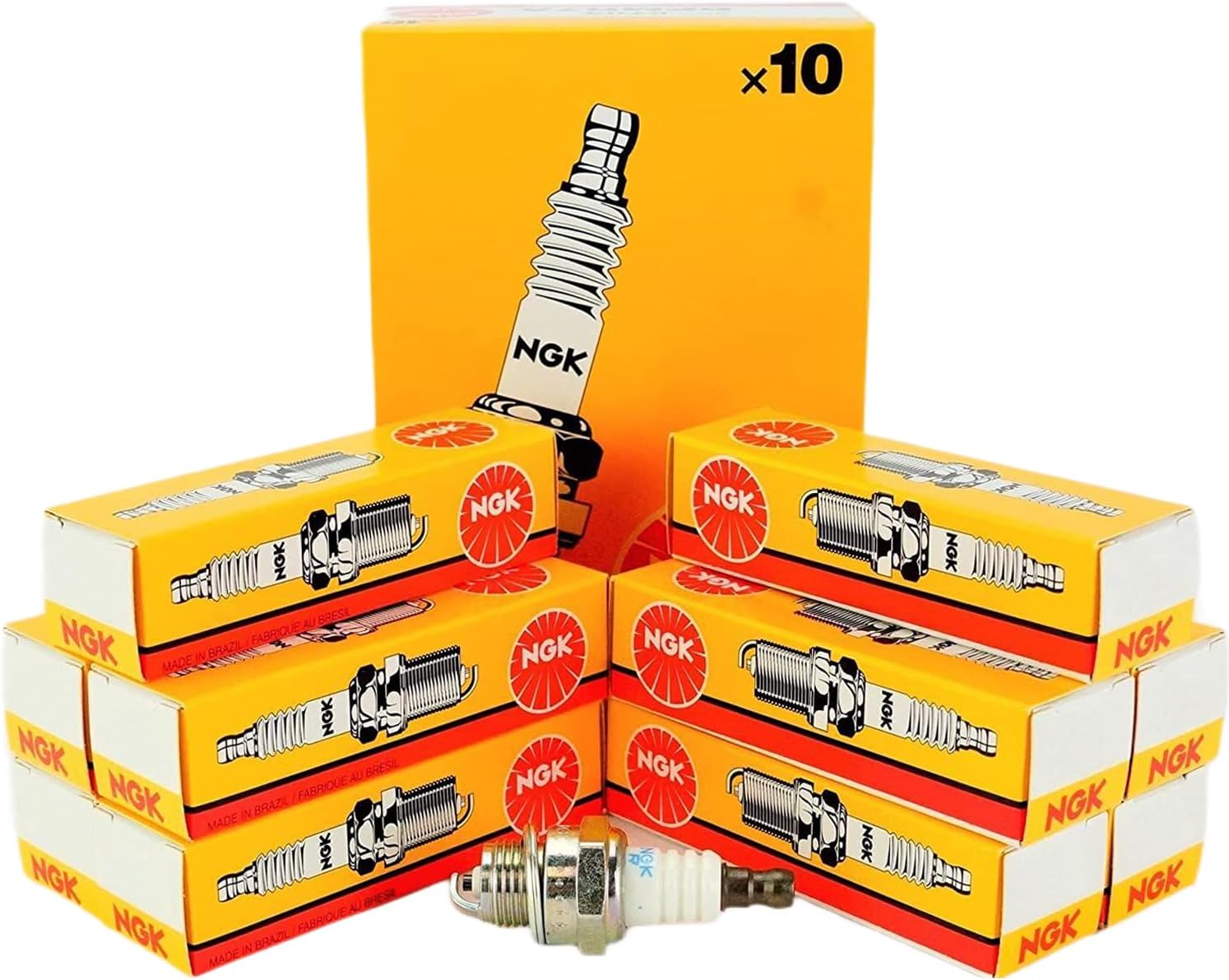 NGK BR7EF V-Power Spark Plug Pack for Enhanced Performance