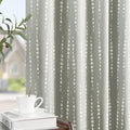 Blackout Bohemian Moon Phase Curtains 63 in Length - Room Darkening