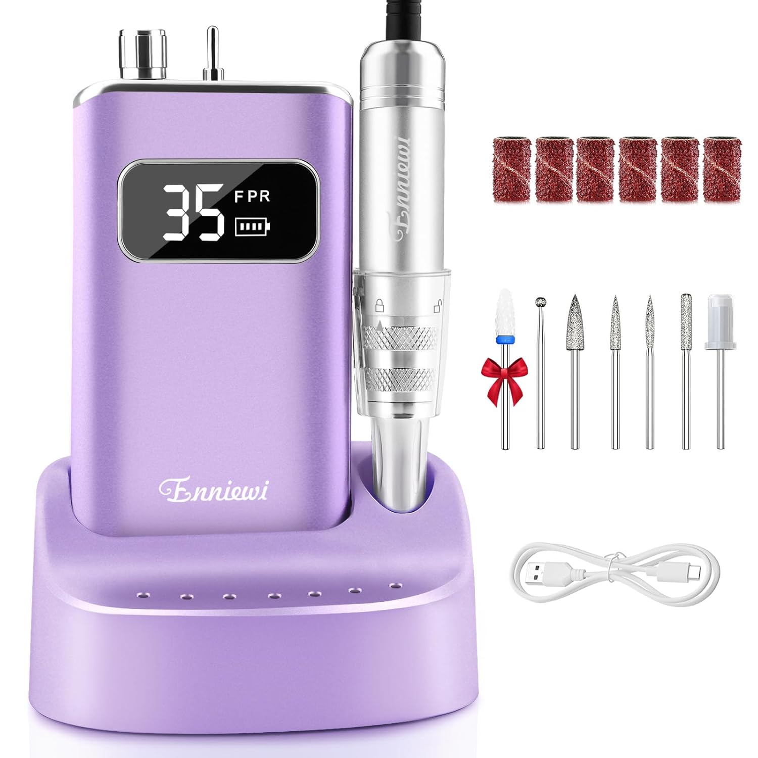 Professional Electric Nail Drill File for Salon-Quality Nails