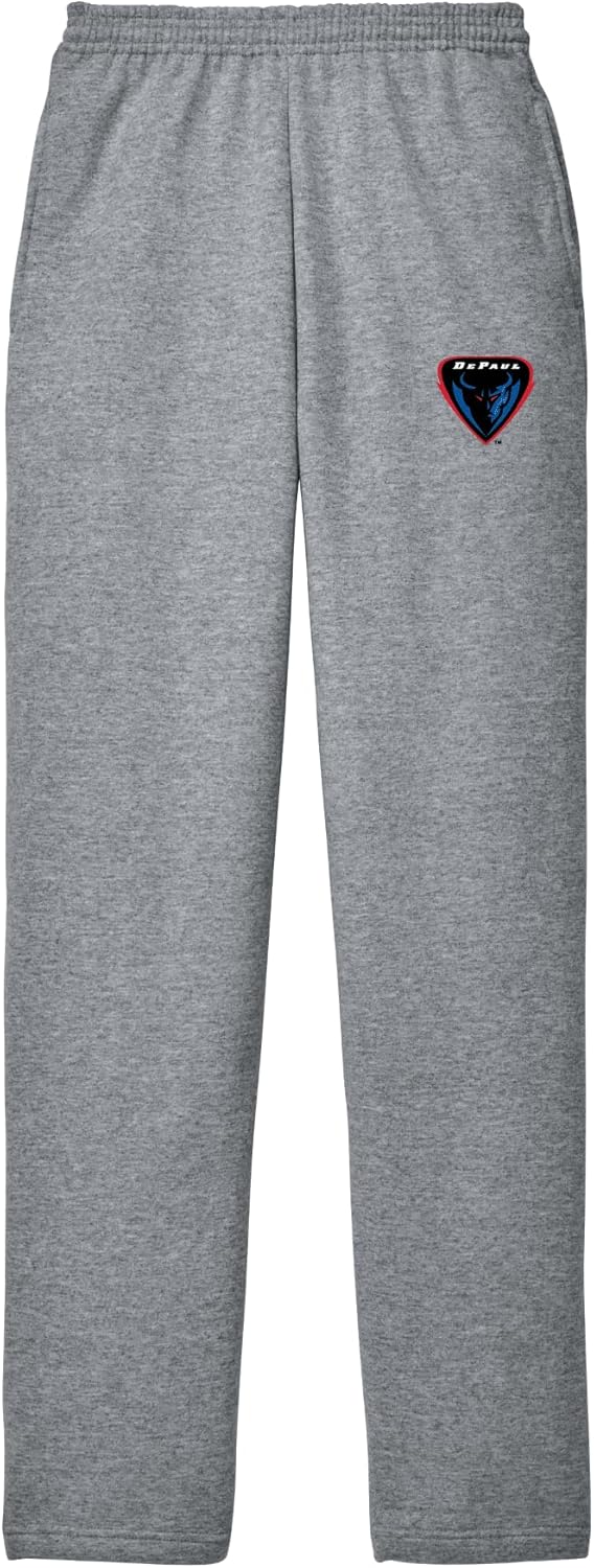 College Fleece Sweatpants for DePaul University Fans - Unisex