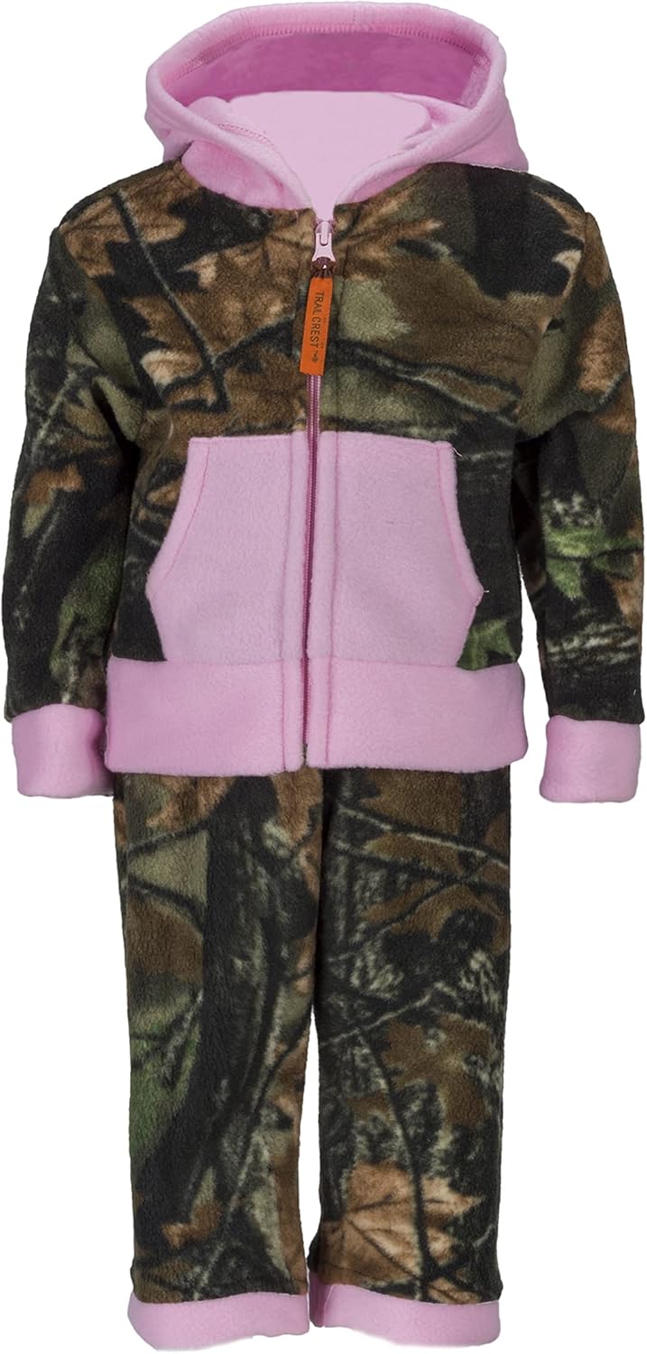 TrailCrest Treel Infant Toddler Camo Full Zip Hoodie Set