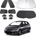 Windshield Sun Shade Custom Fit for 2015-2020 Honda Fit - Keeps Car