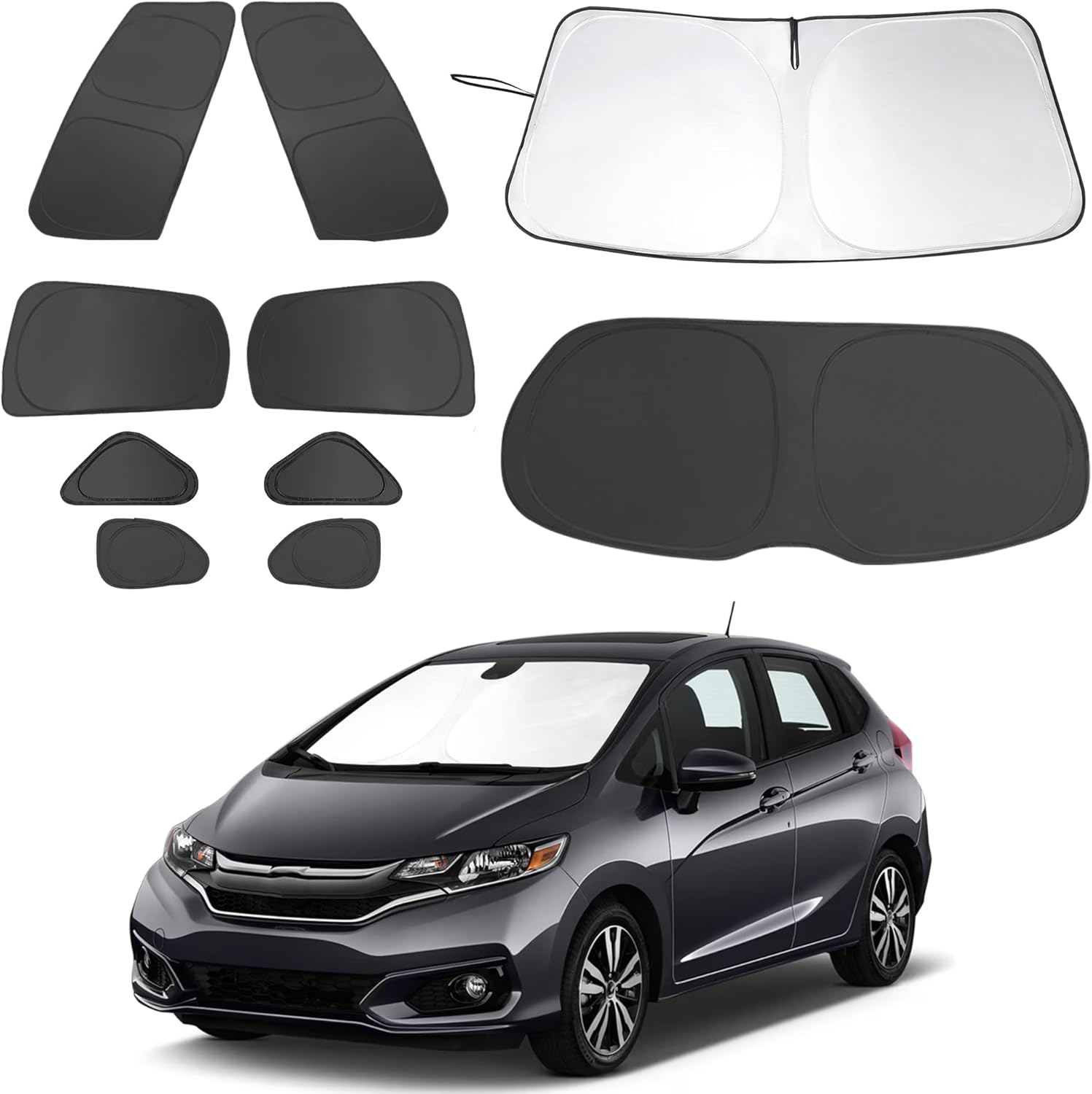 Custom Fit Windshield Sun Shade for Honda Fit 2015-2020