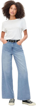 GAP Womens High Rise Wide Leg Jeans - Timeless Wide Leg Fit