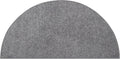 Ambiant Pet Friendly Solid Color Area Rug Grey 20in x 40in - Soft