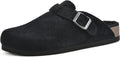 White Mountain Women's Bari Clog - Soft Suedette Comfort
