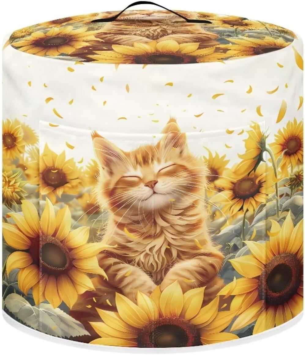 Washable Sunflower Pressure Cooker Cover - Protect & Decorate!