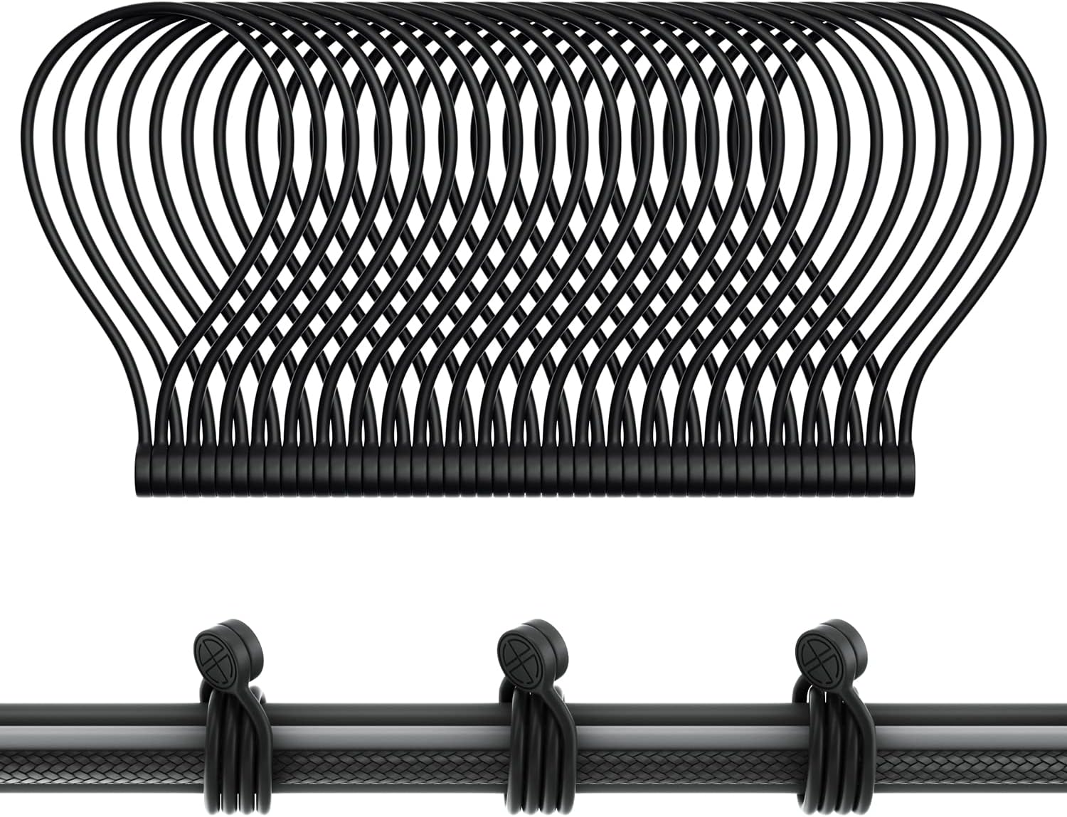 24Pc Magnetic Twist Ties: Strong & Reusable!