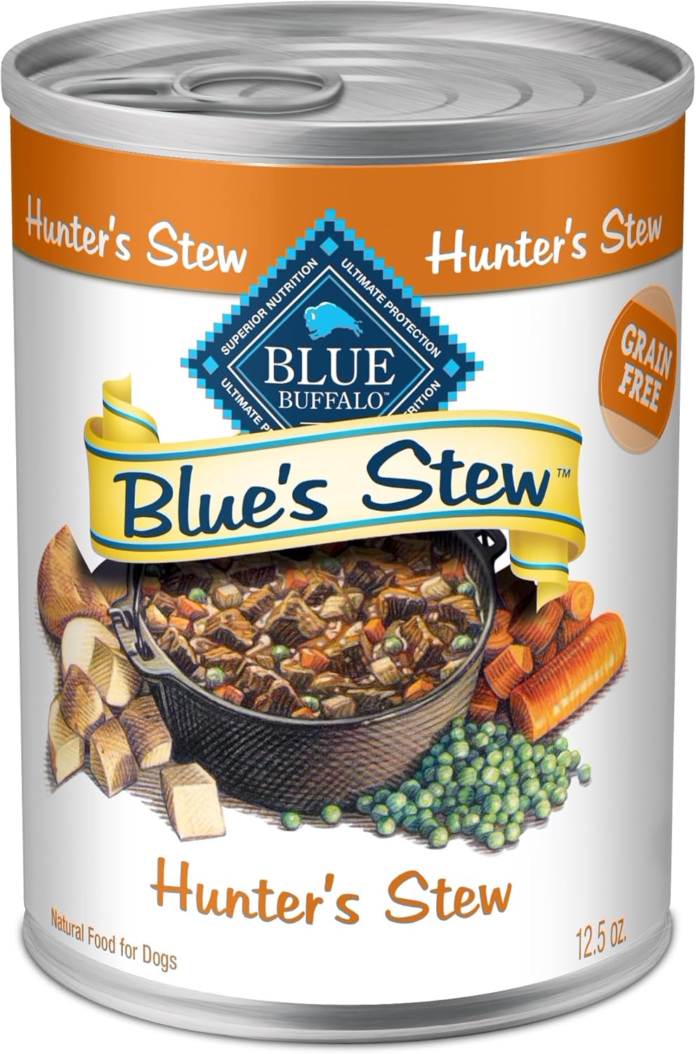 Blue Buffalo Blue's Stew Grain Free Natural Adult Wet Dog Food