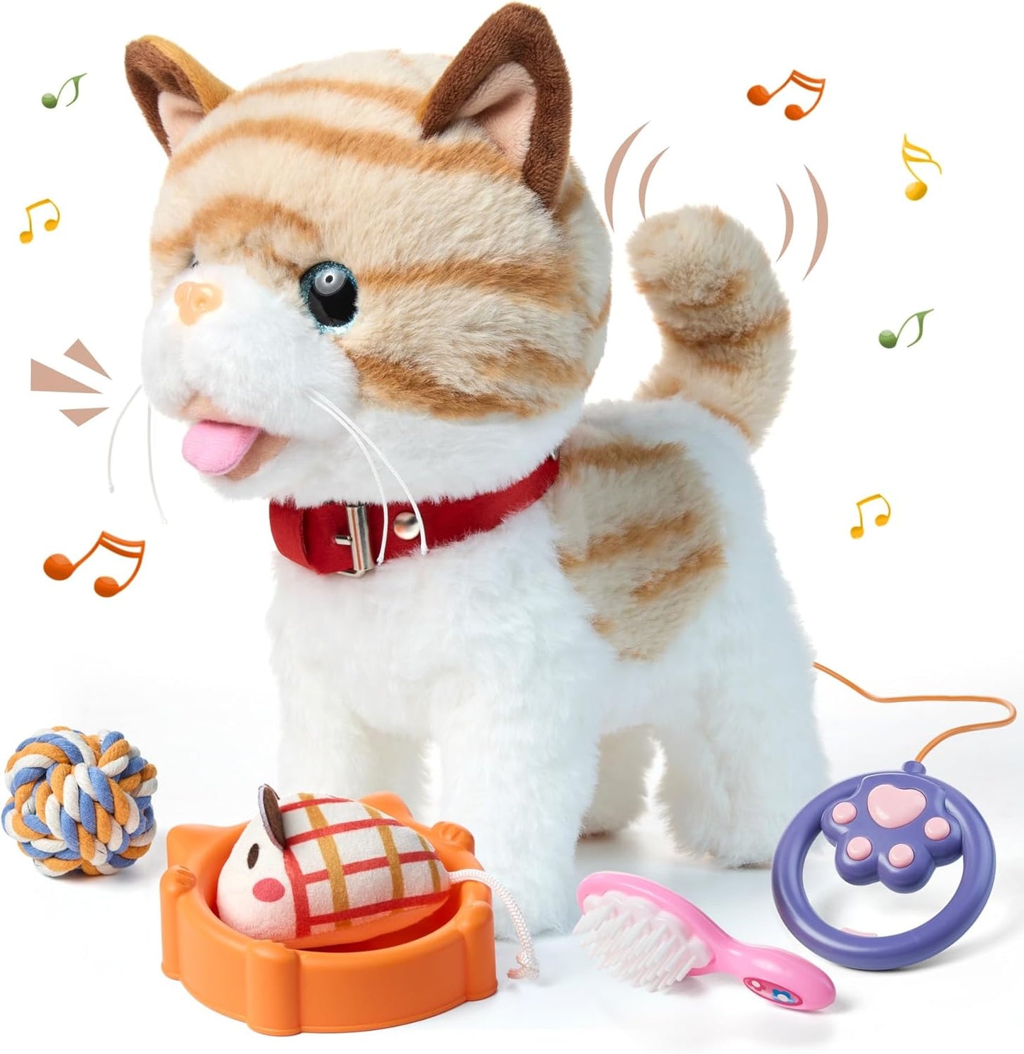 Interactive Remote Control Toy Cat for Kids! 