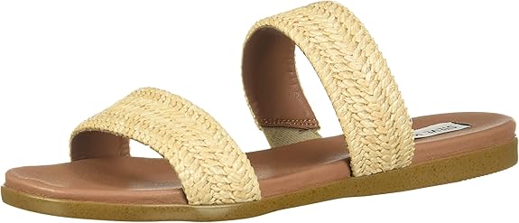 Steve Madden Women's Dual Flat Sandal: Stylish Comfort