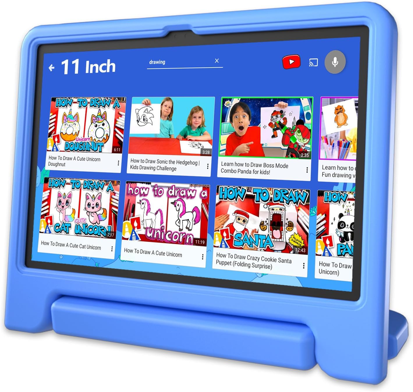JREN 11-Inch Kids Tablet with 128GB Storage and Parental Controls