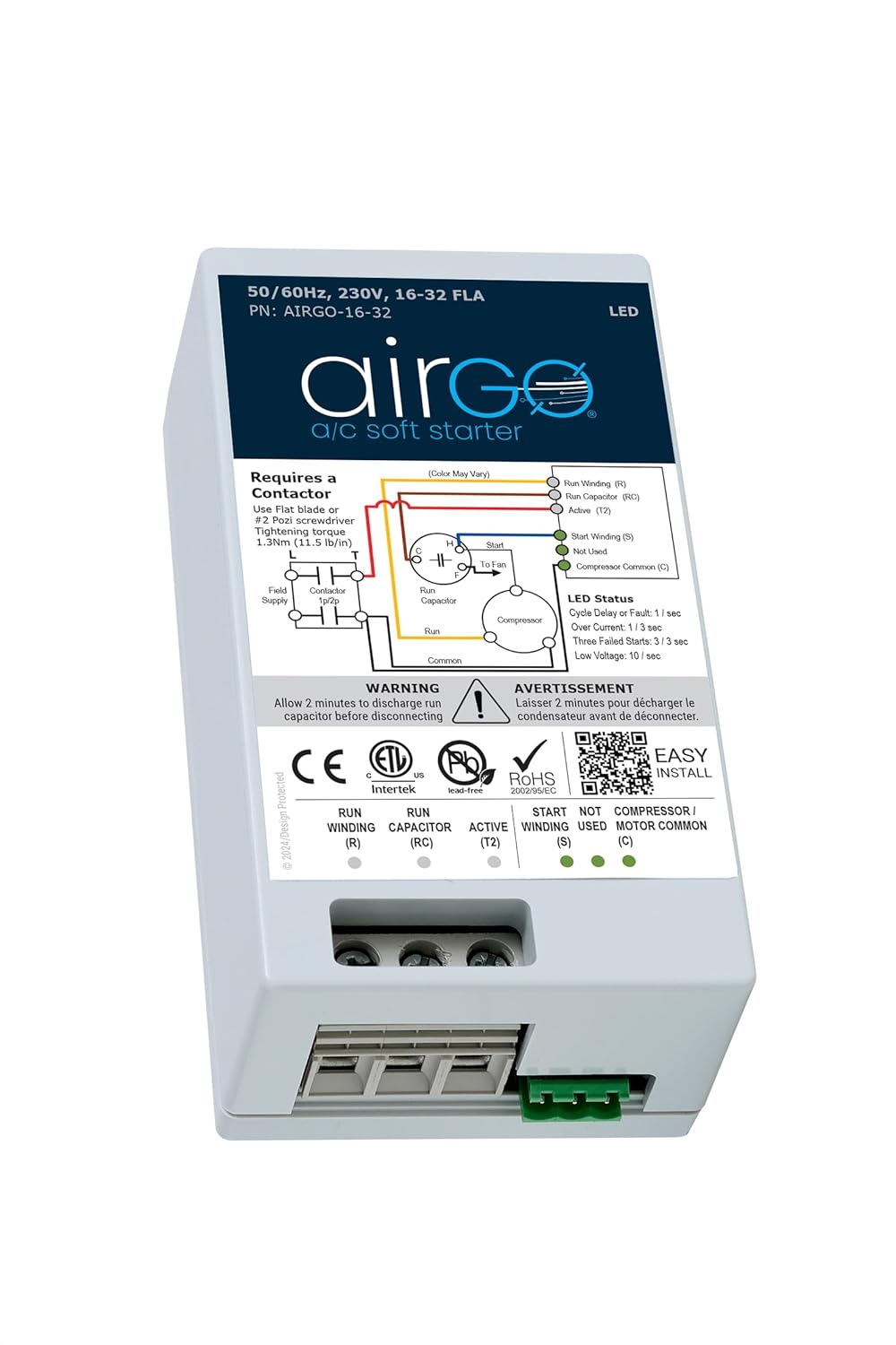 Compact Soft Start Module: DIY Friendly, Ultimate Protection & Reliability! (16-32A)