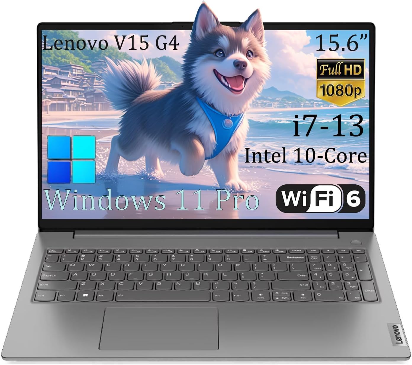 Lenovo V15 G4 15.6 Business Laptop with Powerful i7 Performance
