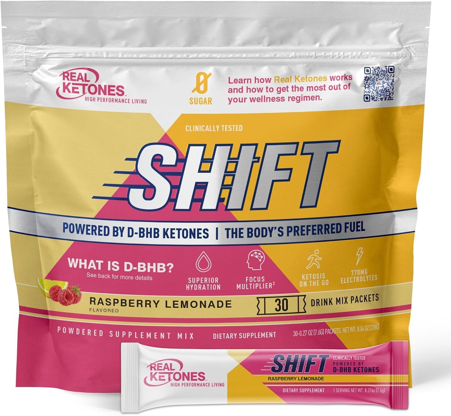 Real Ketones BHB Exogenous Ketones Drink Mix for Keto Dieters