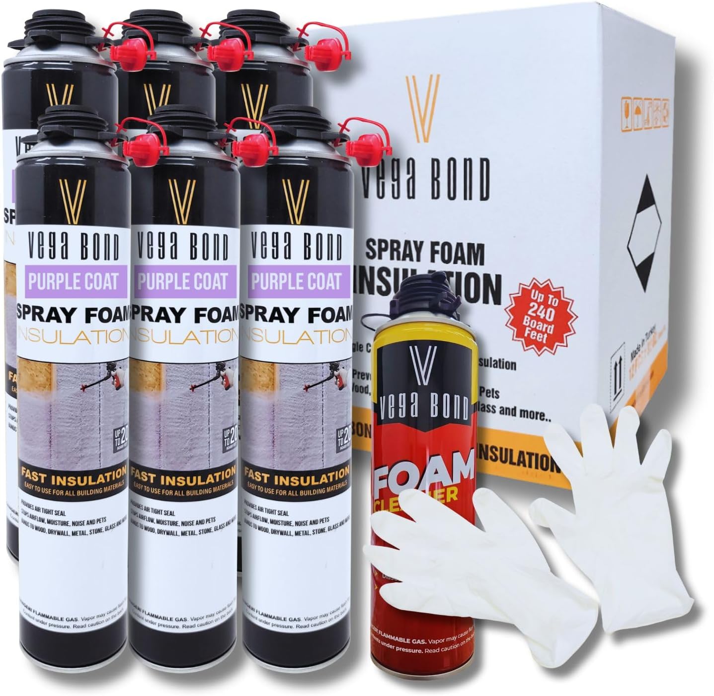 Vega Bond Closed Cell Insulation Spray Foam for Energy Efficiency