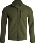 Spyder Mens Fleece Jacket - Soft Sherpa Lined Midweight Zip Up