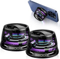 Colorful Magnetic Bluetooth Speaker Duo | Hands-Free Phone Holder