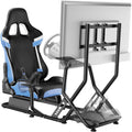ARES WING Sim Racing Cockpit with Monitor Mount - Stable, Adjustable