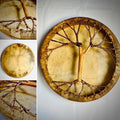 Handmade Shaman Drum 18 Inch with Goat Skin and Tree Style Design