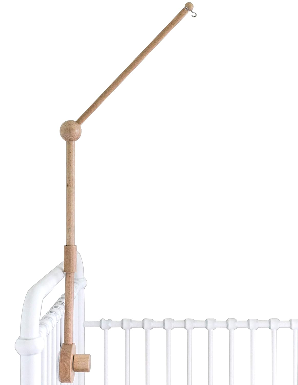 Baby Crib Mobile Arm Wooden Holder for Nursery Decor & Gifts