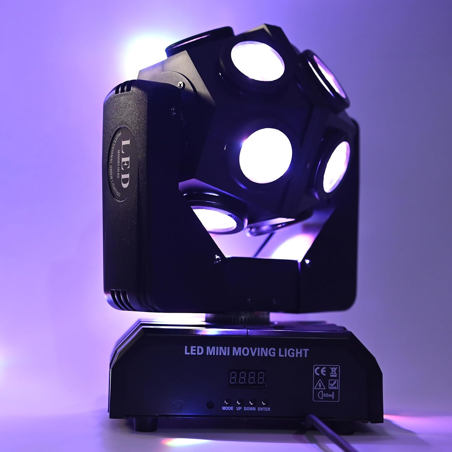 Moving Head DJ Light RGBW LED Beam for Events and Parties
