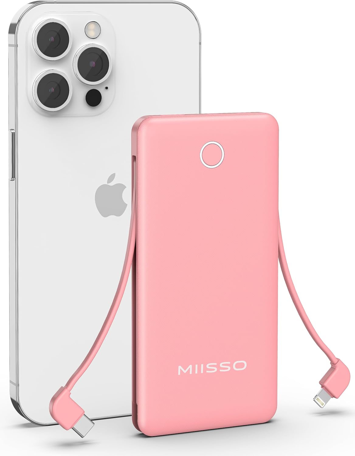miisso 10000mAh Slim Portable Charger for On-the-Go Power
