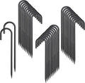 Heavy Duty Rebar Stakes 12 Inch for Tents and Fences - 32 Pack