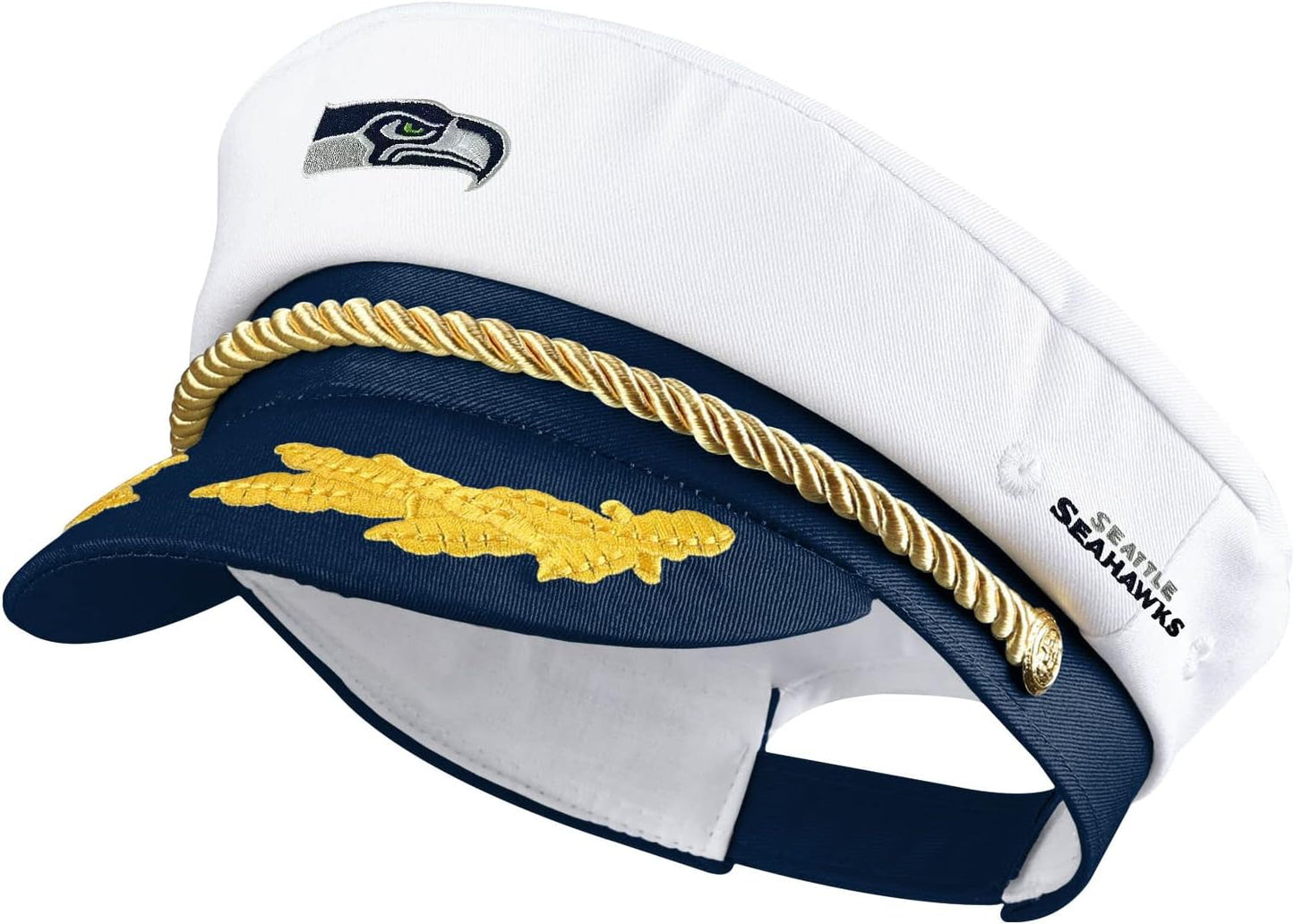 NFL Team Logo Sailing Yacht Boat Captain's Hat for Fans
