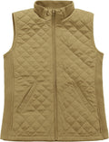 Bienzoe Women Quilted Casual Vest Lightweight Packable Vest