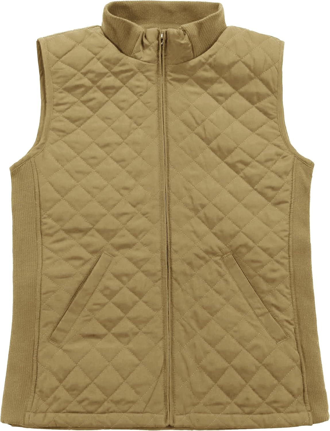 Bienzoe Women Quilted Casual Vest: Lightweight Stylish Jacket