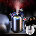 Smart Car Air Freshener with Starry Sky Projection - Adjustable Scent
