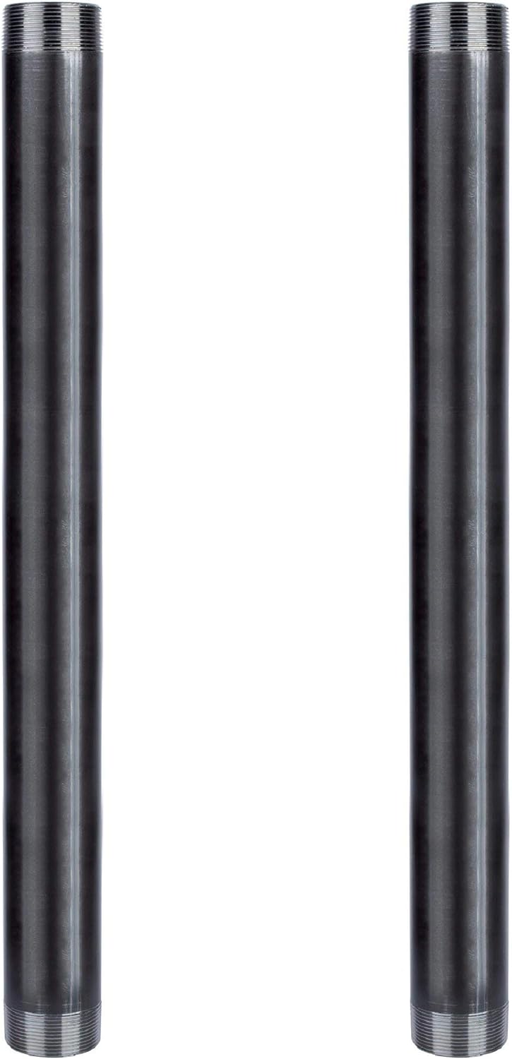PIPE DECOR Black Steel Plumbing Pipe for Unique DIY Projects