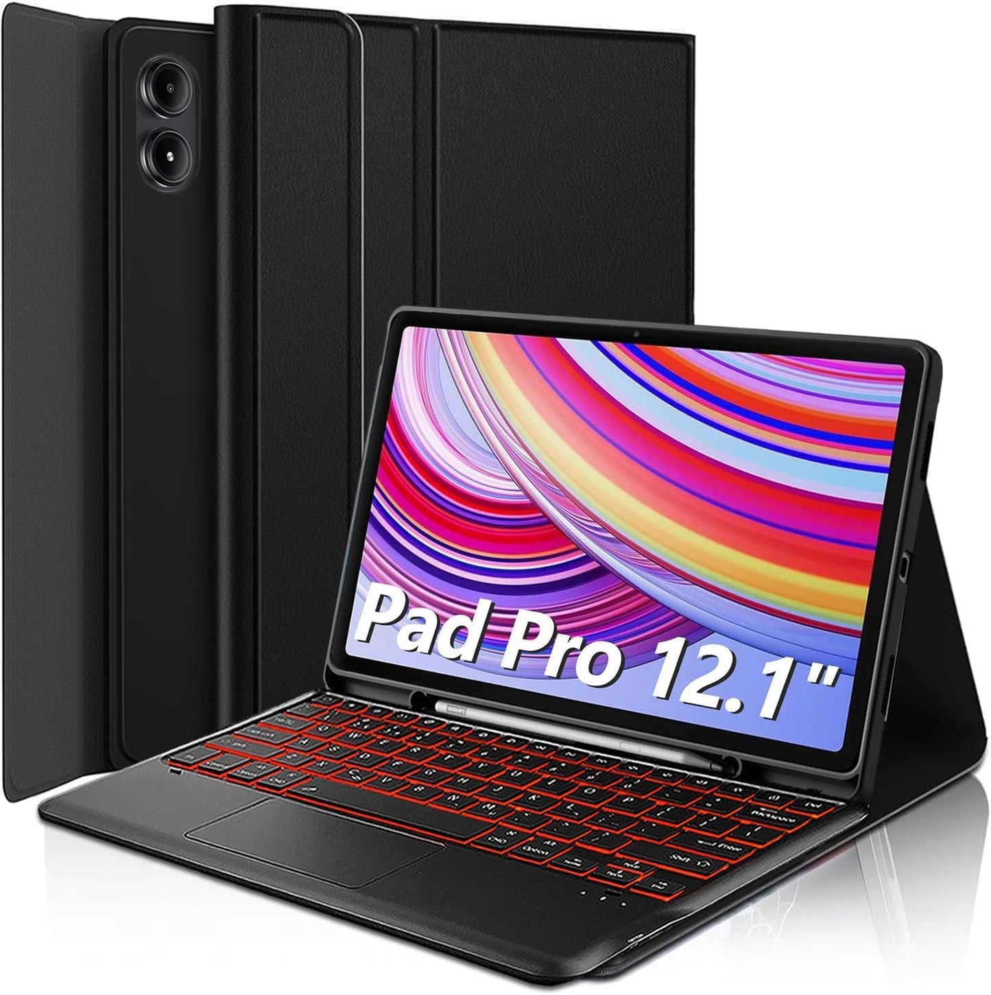 Touchpad Keyboard Case for Xiaomi Redmi Pad Pro 12.1 Inch 2024