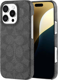 Coach Signature Canvas Slim Wrap iPhone 16 Pro Max Case - Sleek