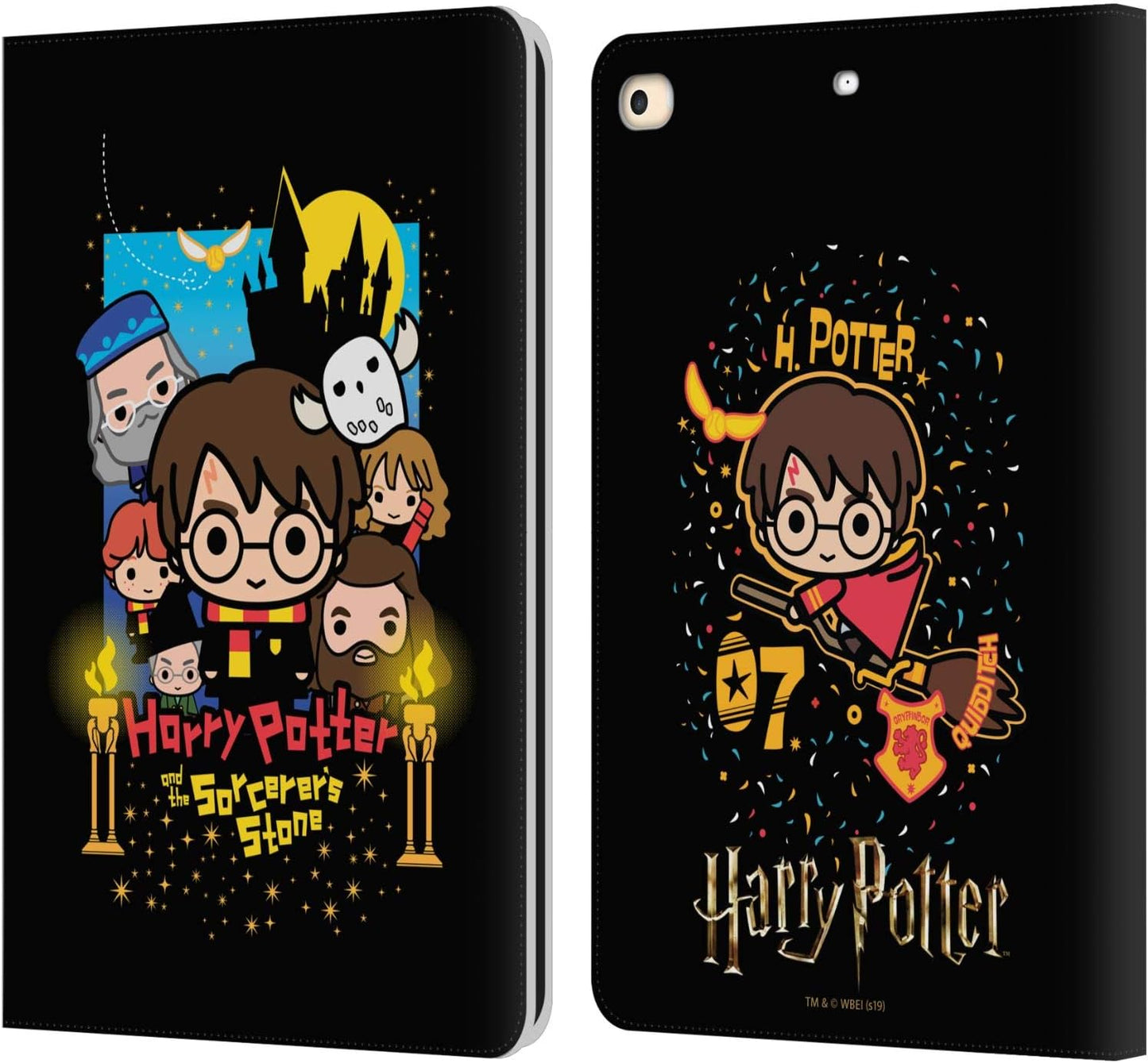 Harry Potter Leather Wallet Case for iPad 9.7 - Stylish & Durable