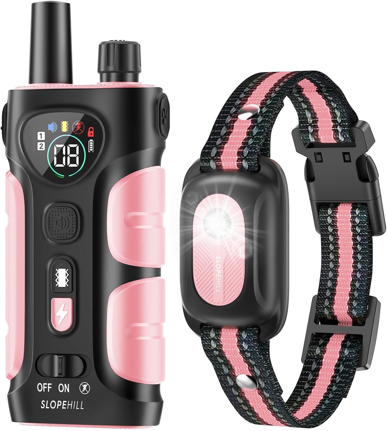 SLOPEHILL Dog Shock Collar with Remote for Effective Training