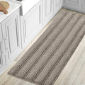 Bath Rug Runner 59 in x 20 in Plush Chenille Bath Mat - Ultra Thick