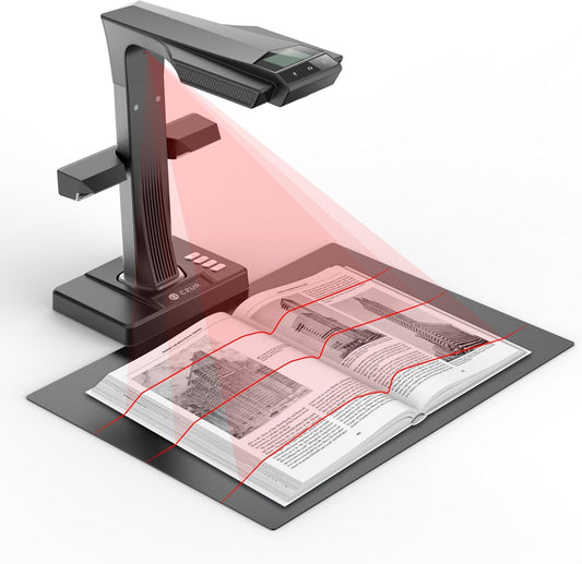 CZUR ET24 Pro Book Scanner with Advanced Flattening Technology